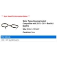 thumbnail image 2 of Water Pump Housing Gasket - Compatible with 2015 - 2019 Audi A3 Quattro 2016 2017 2018, 2 of 2