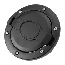 Unique Bargains 1pcs Gas Fuel Tank Cap Fit for Jeep Wrangler JK Unlimited JK Black