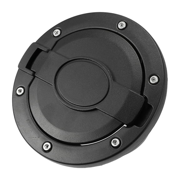 Unique Bargains 1pcs Gas Fuel Tank Cap Fit for Jeep Wrangler JK Unlimited JK Black