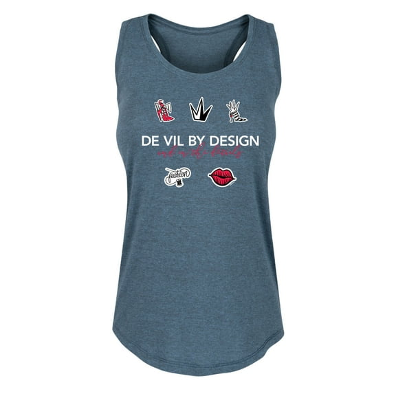 Disney's Cruella - De Vil By Design - Women's Racerback Tank Top