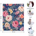 thumbnail image 4 of Pioneer Flower Blanket,Comfortable Soft Flannel Throw Blanket,All Season,Warm Lightweight Blankets for Sofa Bed Couch Living Room Chair,30"x40"(80x100cm), 4 of 4