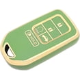 thumbnail image 6 of Key Fob Cover Compatible with Honda Accord Civic CRV Pilot Ridgeline Odyssey Passport Keychain Case Holder Protector,Green, 6 of 6