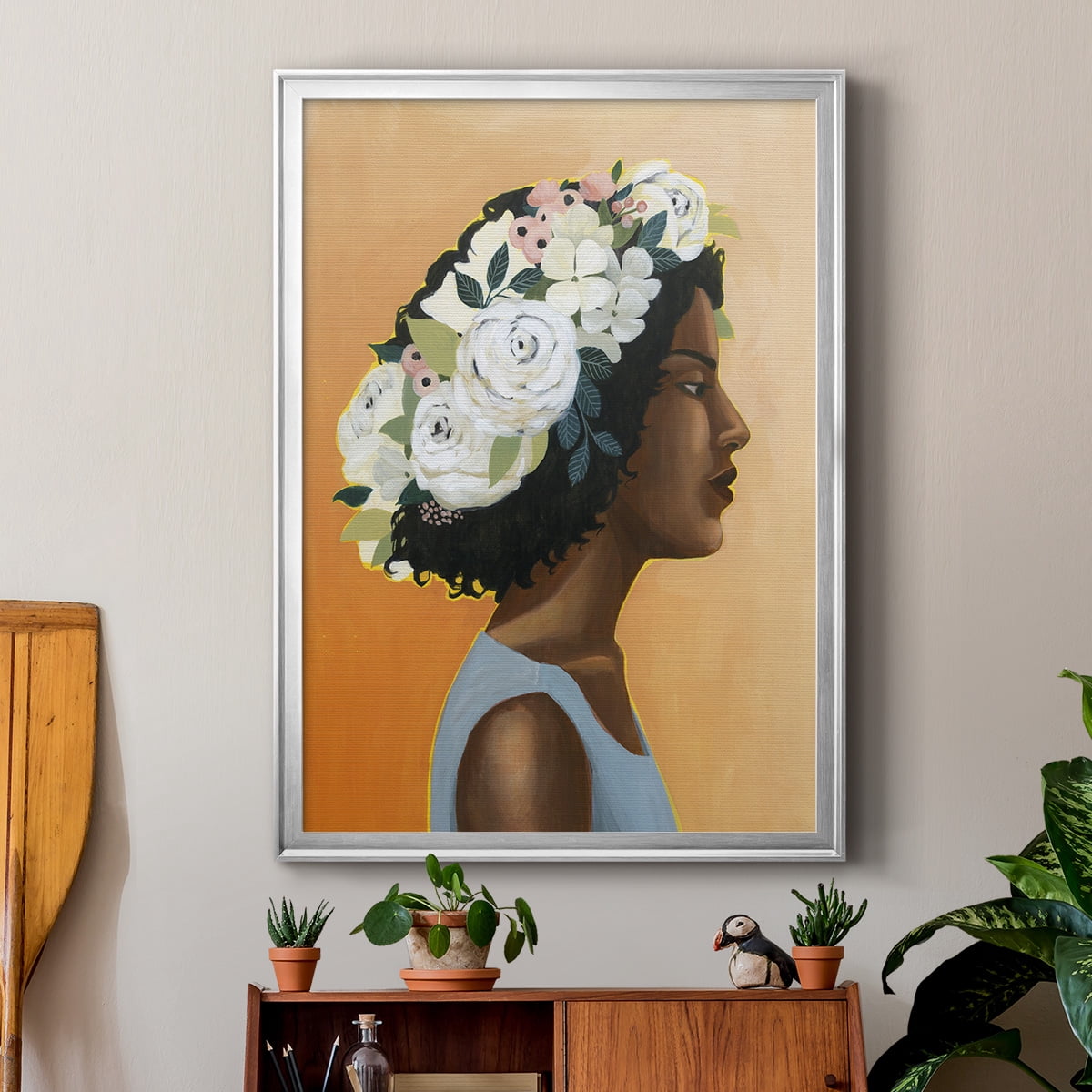 Modern Laurel I Premium Framed Print - Ready to Hang