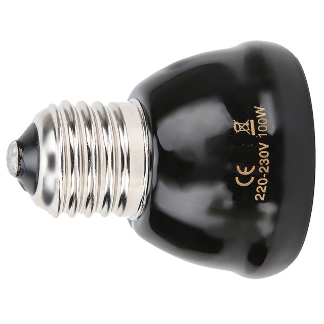 Animal Heating Lamp,E27 Animal Heating Lamp Pet Heating Lamp Ceramic Infrared Lamp Precision Engineered