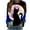 Black, variant on IROINNID Women's Long Sleeve Pullover Sweatshirt Round Neck Mid-Length Print Comfy Autumn And Winter Cute Cat Sweater, Pink