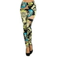 thumbnail image 2 of 2Chique Boutique Women's Majestic Earth Printed Leggings, 2 of 5
