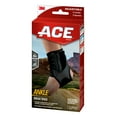 ACE Brand Deluxe Ankle Brace, Adjustable, Quick Lace Strapping System