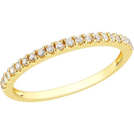 1/5 Carat T.W. Diamond Eternity Ring in 10kt Yellow Gold