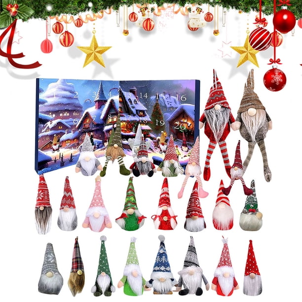 Calendario Cuenta Regresiva Navidad 2024 Gnome Holidays Adviento Con Sorpresa para Adultos