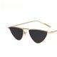 thumbnail image 4 of Gafas de sol de triángulo de metal Gafas de sol anti-UV de cara pequeña para mujer Gafas de sol Didi Bouncing Gafas de sol de calle, 4 of 5