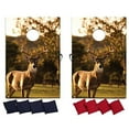 thumbnail image 5 of VictoryStore Cornhole Games - Hunting Buck Cornhole Game - Deer Bag Toss Game - 8 Bags Included - Wooden Boards, 5 of 6