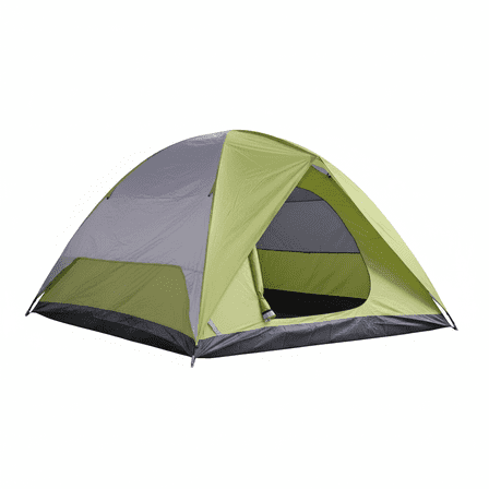 A double-pole tent for four people