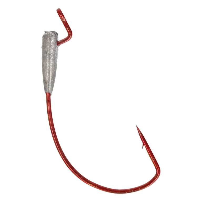 Eagle Claw Weighted EWG Hook Red