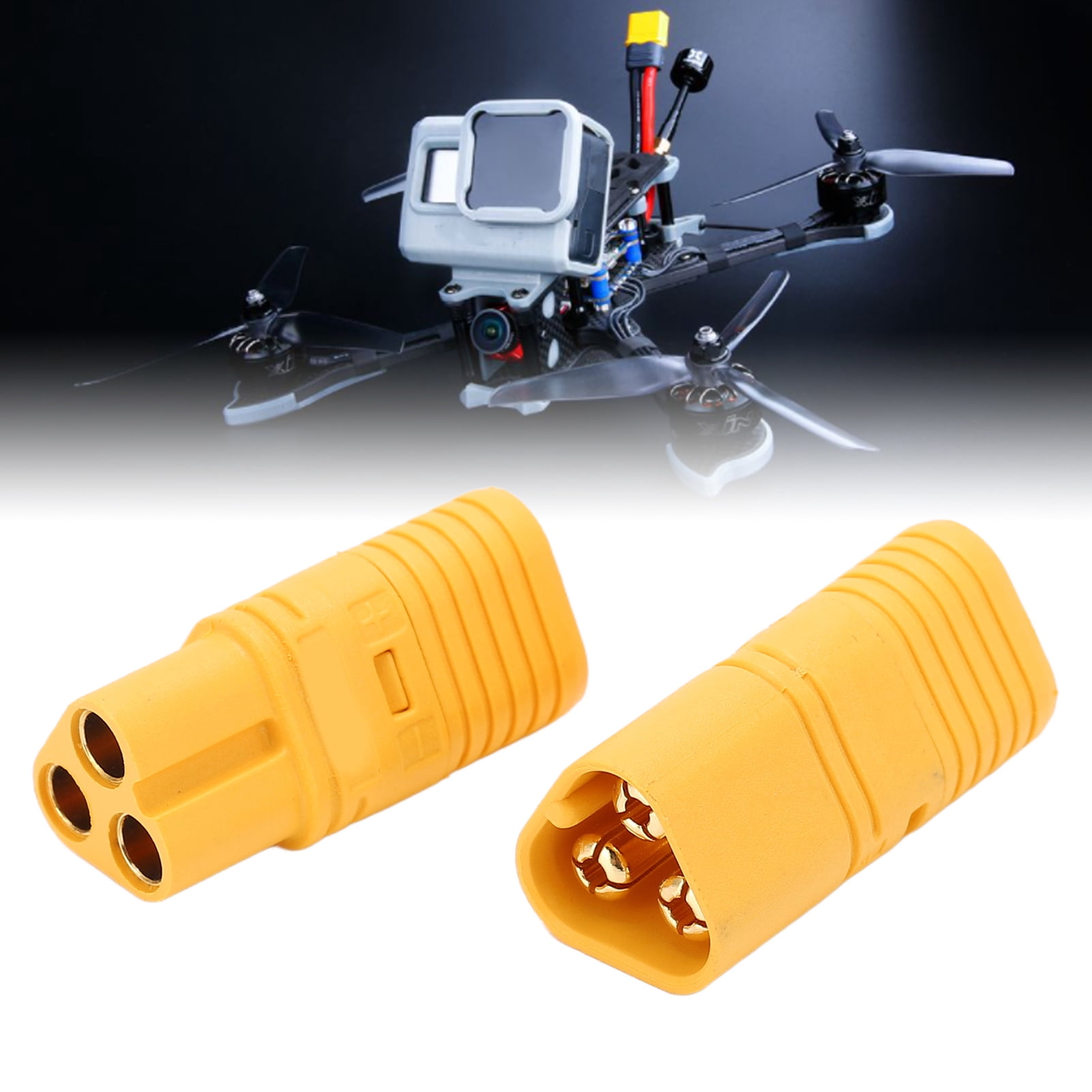 RUNCCI-YUN MT60 Stecker – 5 Paare, 3-Pin, 3,5 Mm, Für RC Modelle, ESC Und Motor
