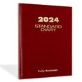 thumbnail image 2 of 2024 AT-A-GLANCE® Standard Diary, 5-3/4" x 8-1/4", Red, January To December 2024, SD38913, 2 of 2