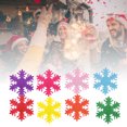 thumbnail image 4 of Snowflake Ornament500 Pcs Snowflakes Confetti Snowflake Decoration Decorative Accessory High Capacity, 4 of 5