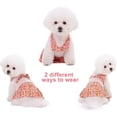 thumbnail image 4 of HQREA Dog Bikini Swimsuit Summer Puppy Bathing Dress Beach Clothes Cat Costume for Puppy Cat, 4 of 6