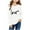 White, variant on Girls Sweatshirt Crewneck Long Sleeve Casual Loose Pullover Tops