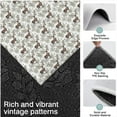 thumbnail image 3 of Brown Christmas Deer Pattern Kitchen Rugs Sets Of 3,Kitchen Runner Rugs Non Skid Washable,Decorative Kitchen Floor Mats for Kitchen,Sink,Laundry,17"x30"+ 17"x47" + 17"x59", 3 of 6