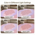 thumbnail image 7 of ODIKA Pastel Pink Purple Fade Geometric Border Crisp Edge Definition Pet Friendly & Kids Safe for Bedroom, Bedside, Nursery, 7 of 7