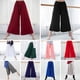 thumbnail image 1 of TFixol Pantalones de pierna ancha para mujer, pantalones de baile acampanados sueltos con cordón para mujer, 1 of 8