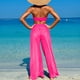 thumbnail image 4 of Traje de baño de 2 piezas para mujer, trajes de baño para mujer, traje de baño de color liso para mujer + bañador y bikini de moda con abertura, traje de baño de nailon para mujer, 4 of 5