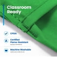thumbnail image 5 of Seat Sack Student Chair Storage Pocket - 15", Single Pocket, Classroom Organizer for Student Desks, Durable Over-the-Chair Storage, Green, 1-Pack, 5 of 9