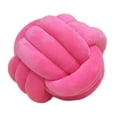 thumbnail image 3 of almohada de bola de nudo,almohada de bola de nudo suave almohada de tiro redondo de terciopelo,Cojín Decoración del hogar Almohada de felpa decorativa,Lanzar almohada anudada para, 3 of 8