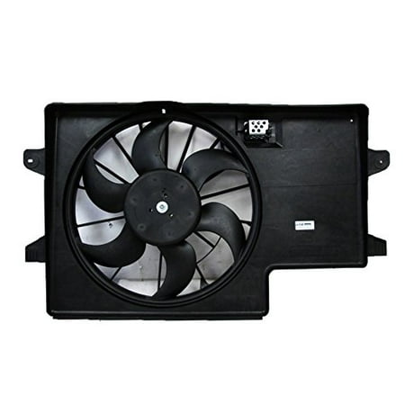 2003 Ford Focus Cooling Fan Dual Radiator and Condenser Fan Assembly - Cooling Direct For/Fit FO3115171 08-11 Ford Focus ()
