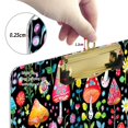 thumbnail image 4 of Magic Mushroom 12.5x9in Clipboard, Durable Acrylic with Metal Clip and Wall Hook for Office or Classroom, 4 of 10