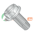 thumbnail image 1 of 12-24 x 5/8" Type F Thread Cutting Screws / Slotted / Hex Washer Head / Steel / Zinc (Quantity: 5,000 pcs), 1 of 1