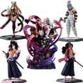 thumbnail image 2 of Demon Slayer Anime Figura de acción Modèle Jouets, Kimetsu No Yaiba, Douma, Daki, Gyuutarou, Warriushibou, Tsugikuni, Figura de Inosuke14 cm sin caja al por menor15 zhangyuxiang unisex, 2 of 2