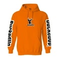 thumbnail image 7 of Pullover Hoodie - Safety Orange with White BuckedUp® Logo, 7 of 7