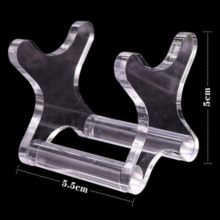 Fishing Lure Display Stands Clear Acrylic - Easel Stands For Baits & Lures,  Storage & Decoration For Tackle Shops Or Home Clear Fishing Accessory Stands