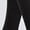 Black, variant on Layered Lace Bow Knee-High Socks for Women, Gentle Compression for Slimming Effect, Comfortable Year-Round Wear with Delicate Lace Detail