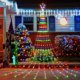 thumbnail image 5 of Guirnalda de luces navideñas en forma de cascada con estrella decorativa, adornos para árboles de Navidad 2024 para el hogar, Navidad, Año Nuevo 2025, 5 of 5