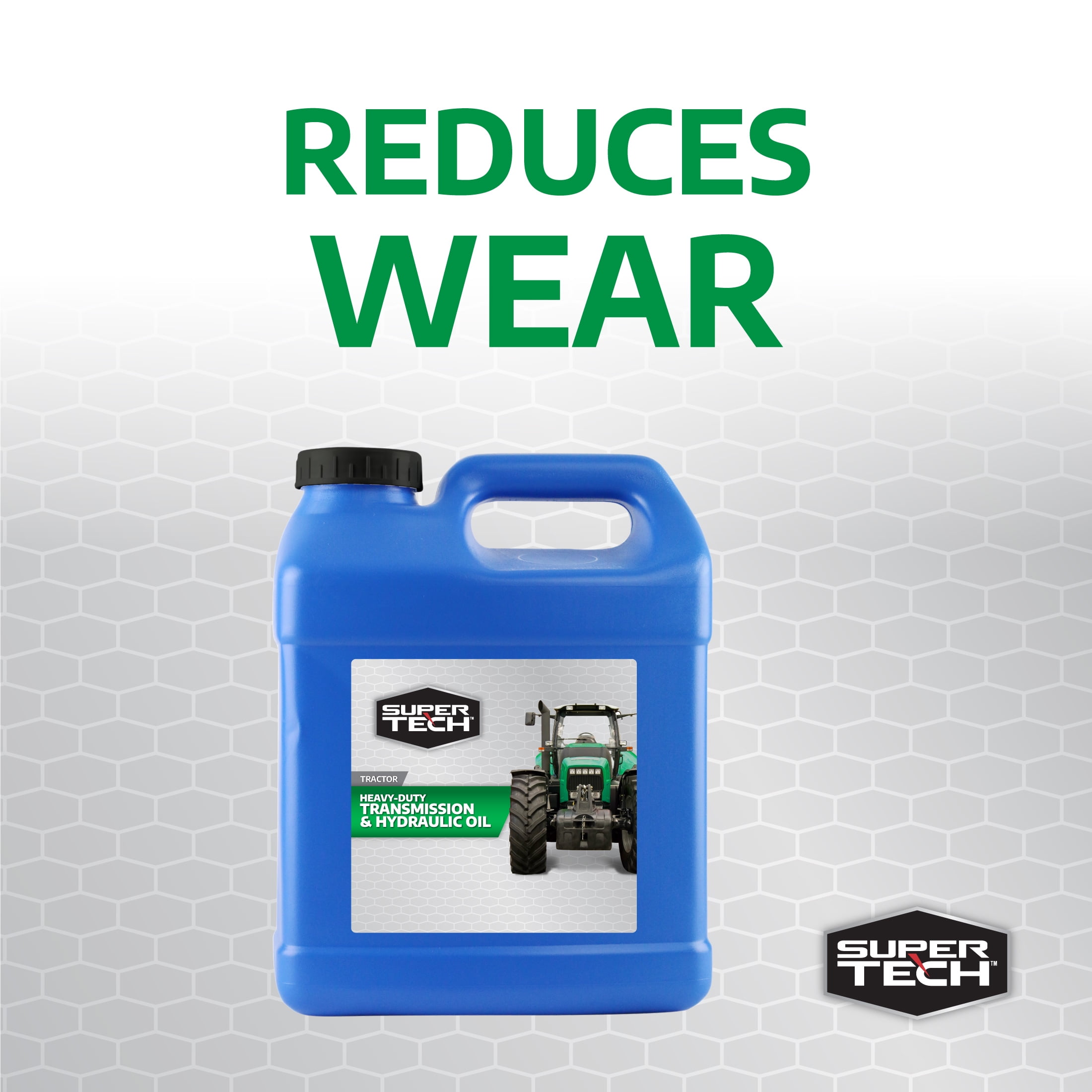 Super Tech Heavy Duty SAE 15W-40 Motor Oil, 2 Gallons
