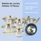 thumbnail image 3 of Batería de Cocina Ontario Acero Inox Compatible Inducción Aquila Ontario, 3 of 6