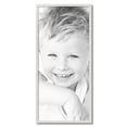 thumbnail image 2 of ArtToFrames 16" x 35" White Square Star Emboss Picture Frame, 16x35 inch White Wood Poster Frame (WOM-5125),  Pack, 2 of 7