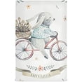 thumbnail image 3 of SKYSONIC Easter Bunny Kitchen Towel Set of 1,Super Soft Absorbent Hand Towel Tea Towel Tableware Cleaning Rag for Kitchen, Home, Hotel, Beach, Bathroom, Gym, 3 of 7