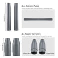 thumbnail image 2 of Accesorios para Aspiradora ANGGREK 9 Piezas Boquillas Cepillos tubos conectores Gris, 2 of 8