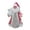 Pink, variant on Pekkaxy Santa Claus Christmas Tree Topper, Lighted Santa Top Decoration for Holiday Tree and Party Decor