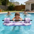 thumbnail image 3 of ICQOVD Learning Floating Dumbbell Buoyancy Rod Pool Exercise Equipment, 3 of 7
