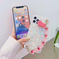thumbnail image 3 of Cute Beautiful Phone Case Compatible With Samsung S21 Ultra With Heart Bracelet Glossy Tpu Bumper Protective Case - Color, 3 of 5