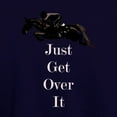 thumbnail image 3 of CafePress - Just Get Over It Horse Jumper - Pullover Hoodie, Classic & Comfortable Hooded Sweatshirt, 3 of 4