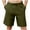 Army Green, variant on Mens Casual Shorts Elastic Waist Drawstring Summer Athletic Shorts with Pockets 2025