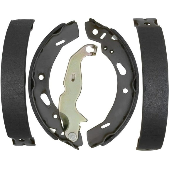 Detroit Axle - Rear Ceramic Brake Shoes Replacement for 2011 2012 2013 2014 2015 2016 2017 2018 2019 Ford Fiesta - 2pc Set