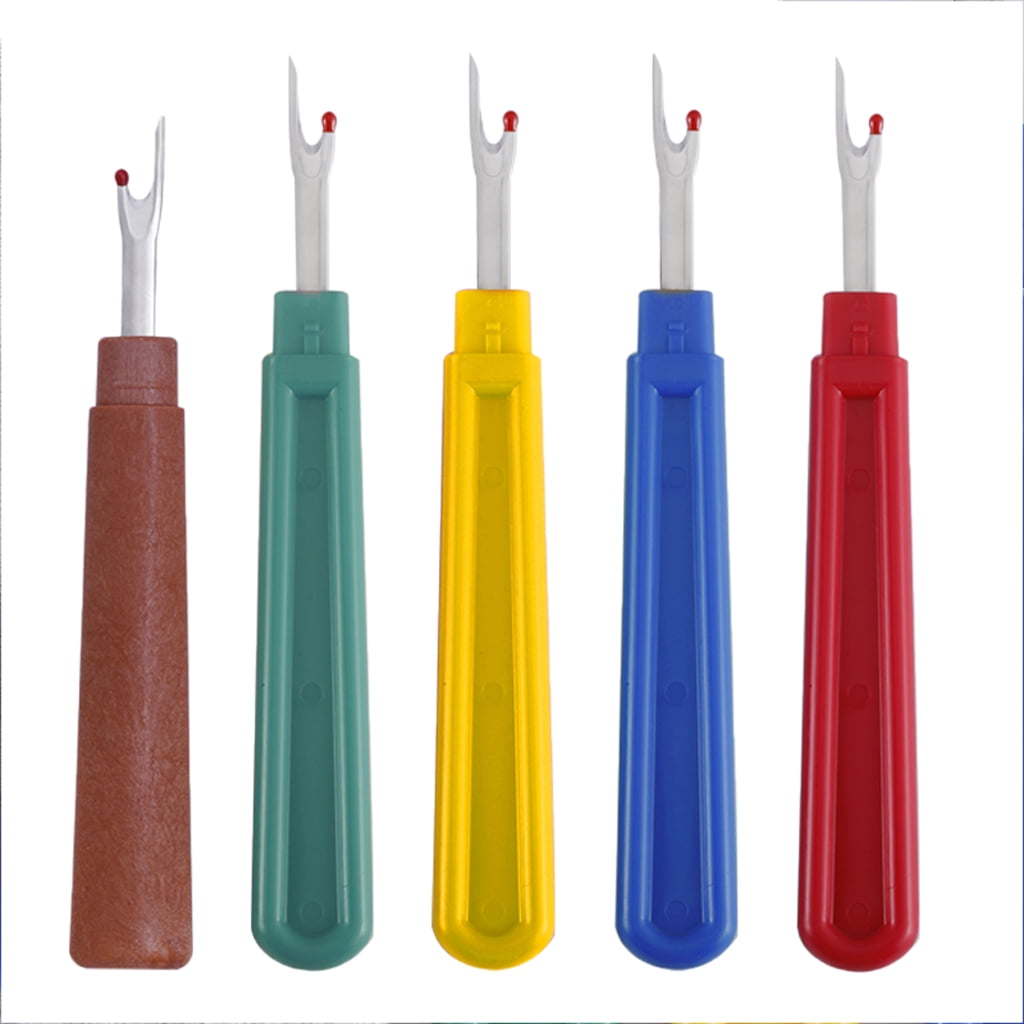 2 Herramientas Descosedoras (quitapuntas) Ergonómicas Para Costura - Con Punta Afilada Y Protector, Para Manualidades Y Arreglos