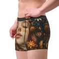 thumbnail image 2 of Gaeub Whimsical Flower Crown Maiden Print Men's Boxer Briefs,Super Fit Boxer Briefs for Men,Quick-Dry Underwear with 4-Way Stretch-X-Large, 2 of 5
