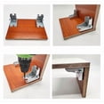 thumbnail image 4 of LinenLoon Folding Bracket-self-Locking Hinge Leg Accessories and Gussets-Folding Legs-Folding Work Table-Kitchen Folding Table Extension (4 Pieces), 4 of 5